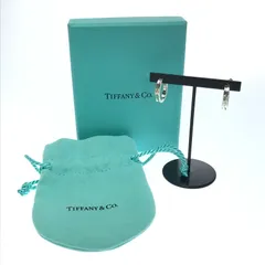 【中古】【レディース】TIFFANY&Co. ティファニー 1837 ナロー フープ ピアス 60013224 ピアス アクセサリー 【182-250225-yk-07-TAG】