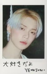 【中古】コレクションカード(男性) TOMORROW X TOGETHER/ヨンジュン(YEONJUN)/印刷メッセージ入り・顔アップ/CD「Starkissed(初回限定メンバーソロジャケット盤)」(TYCT-69360)封入メッセージ入りインスタントフォト