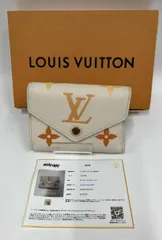 LOUIS VUITTON／M82202 アンプラント ポルトフォイユ ヴィクトリ-ヌ 財布【箱有】状態:B／※ネイム入り