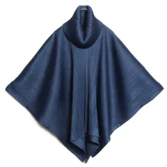 PLEATS PLEASE イッセイミヤケ ポンチョ ISSEY MIYAKE - プリーツプリーズ イッセイミヤケ ポンチョ プリーツ