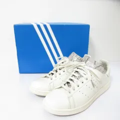 良品 adidas アディダス スタンスミス ラックス エディフィス イエナ別注 スニーカー ID0986 サイズ25cm ホワイト レディース 古着 中古 USED
