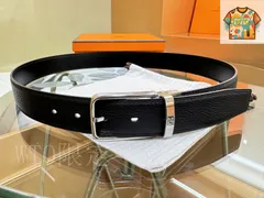 【今日特価】HERM?S Leather Belt シグネチャーデザイン