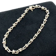 ティファニーハードウェア TIFFANY&CO. ティファニー ハードウェア マイクロリンクブレスレット