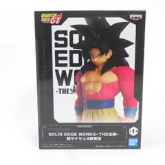 中古 未開封品 SOLID EDGE WORKS-THE出陣- ドラゴンボールGT 超サイヤ人4孫悟空  BANDAI NAMCO/バンダイナムコ フィギュア pr01798