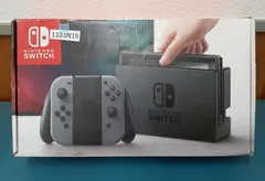 セール！美品！【1103N15】Nintendo Switch　本体　スティックグレー・グレー