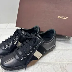 ◼︎ Bally バリー革靴　スニーカー レディース 黒 ブラック ブラウン