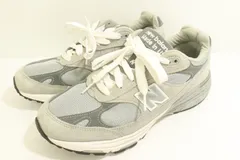 【中古】 NEW BALANCE メンズスニーカー 27.5cm MR993GL MADE IN USA NEW BALANCE 27.5cm グレー 灰 ロゴ
