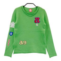 カシミヤ100/M】archivio アルチビオ ニット ライムグリーン 38 - メルカリ