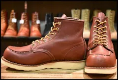 新品未使用　RED WING　レッドウイング　9106 25.5cm D USA製 RED WING レッドウィング 9106 レザー ワーク ブーツ 25.5cm 7 1
