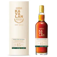 【送料無料】【正規品 箱入】カバラン 15 年 フォーカスク マチュワード シングル モルト ウイスキー 700ml 43％のサムネイル