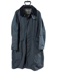 Barbour コート チェック柄 サイズ38 （M相当）ネイビー