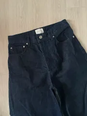 生デニムロールアップデニム