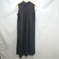 Rachel様専用 着物リメイクノースリーブ ハイネック 紺色 - メルカリ