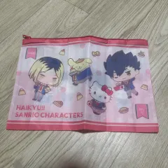 ハイキュー 黒尾 研磨 音駒高校 ポーチ サンリオ コラボ