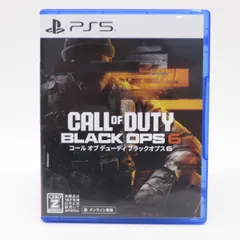 PS5ソフト Call of Duty Black Ops 6 コール オブ デューティ ブラックオプス 6 ※中古