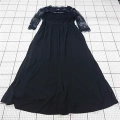 ◇ Θ ワンピース スウィートマミー Sweet Mommy レース切替ロングワンピース ネイビー系 Sサイズ レディース E  【1510070017284】