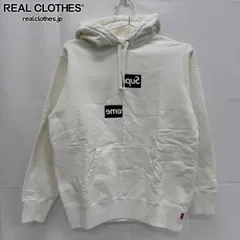 Supreme×COMME des GARCONS SHIRTS/シュプリーム×コムデギャルソン【18AW】Split Box Logo Hooded Sweatshirt/パーカー/S