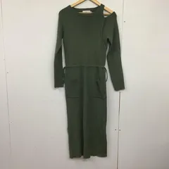 AZUL BY MOUSSY アズールバイマウジー ワンピース ロングスカート 250DSH73-019I SHOULDER SLIT KNIT ONE-PIECE ニットワンピース