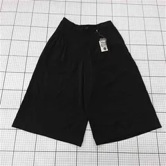 ◇ Θ ユニクロ UNIQLO ガウチョパンツ ブラック Sサイズ レディース E  【1510070018991】