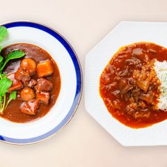 【2食セット】高級ビーフシチュー ハヤシ 各1食 常温 和牛使用 ギフト