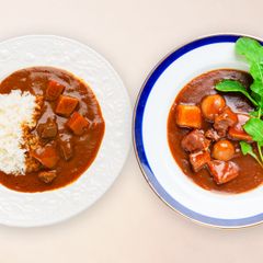 【2食セット】高級高級ビーフカレー&シチュー 各1食 計2食セット 常温 食べ比べ 詰め合わせギフト