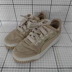 ◇ Θ プーマ PUMA 392507-03 スウェードスニーカー ベージュ系 レディース 23.5cm E  【1510230000545】
