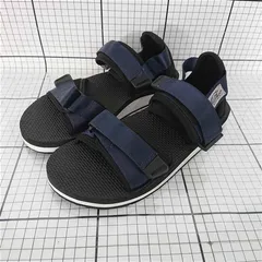 ◇ ⊂ ホーキンス Hawkins HS90001L ブラック系 ネイビー系 サンダル 24cm レディース E  【1510230000255】