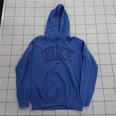 ◇ Θ ナイキ NIKE パーカー プルオーバー フーディー ブルー系 Lサイズ メンズ E  【1510070033697】