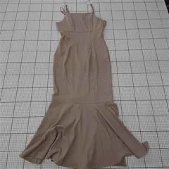 ◇ ⊂ 未使用 ルエレ Louere マーメイドキャミワンピース ベージュ系 レディース L E  【1510230008121】