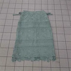 ◇ ⊂ ロディスポット LODISPOTTO レーススカート ミントグリーン Sサイズ レディース E  【1510230009814】