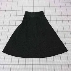 ◇ ⊇ トッコクローゼット tocco closet コルセットレースアップフレアスカート ブラック系 M レディース E  【1510230009616】