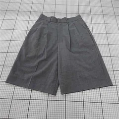 ◇ ⊂ スピック＆スパン Spick & Span ウール混グレーショートパンツ 38 レディース E  【1510230011473】