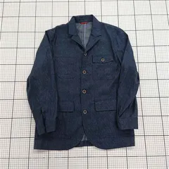 ◇ Θ ハッシュパピーズ Hush Puppies デニム調ジャケット Mサイズ メンズ E  【1510230011275】