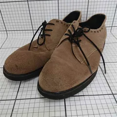 ◇ ⊇ フレッドペリー FRED PERRY B7433/627 スエードレースアップシューズ ベージュ系 メンズ 28.0㎝ E  【1510230012159】のサムネイル