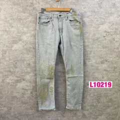 Levi's511TM グレー ジップフライ カラーデニムジーンズパンツ W34L32 実寸33in 赤タブ 04511-2678 USA 海外輸入 古着 L10219