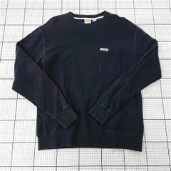 ◇ Θ グッドウェア Goodwear 2W7-7518 クルーネック スウェット ネイビー メンズ L E  【1510230015693】のサムネイル