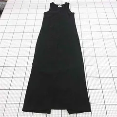 ◇ ⊂ ワンピース アングリッド Ungrid ノースリーブロングワンピース ブラック系 レディース Fサイズ E  【1510240001969】