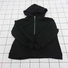 ◇ ⊇ ページボーイ PAGEBOY ハーフジップパーカー ブラック系 レディース Fサイズ E  【1510240002188】のサムネイル