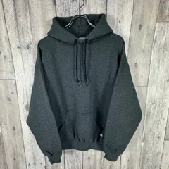 OLD DISCUS ATHLETIC 90s ディスカス アスレティック 米国製 USA製 裏起毛 肉厚 厚地 無地 スウェット スエット パーカー メンズ L サイズ