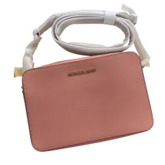 未使用 MICHAEL KORS マイケルコース JET SET LG EW CROSSBODY チェーン ショルダーバッグ 35T8GTTC9L ペールピンク レディース 古着 中古 USED