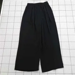 ◇ Θ シンプリシテェ SIMPLICITE ワイドパンツ ブラック系 M レディース E  【1510240003772】