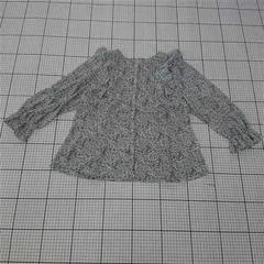 ◇ ⊂ エニィスィス any SiS 花柄長袖ブラウス ポリエステル レディース 2サイズ E  【1510240003611】