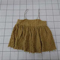 ◇ ⊂ ナノ・ユニバース nano・universe シャーリングキャミソールベージュ系 レディース Fサイズ E  【1510240004007】