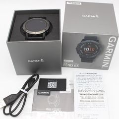 GARMIN fenix 6X Pro Dual Power Ti Black DLC 010-02157-53 スマートウォッチ ガーミン フェニックス プロ デュアルパワー 本体