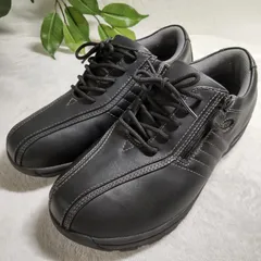 【良品】YONEX/ヨネックス/ウォーキングシューズ/パワークッション/サイドジップ/黒/ブラック/23.0cm