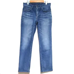 美品 EPOCA UOMO エポカウォモ ストレッチ スリム デニムパンツ ジーンズ サイズ44 インディゴブルー メンズ 古着 中古 USEDのサムネイル