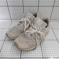 ◇ Θ ニューバランス New Balance CM996 ベージュ系 スエード スニーカー レディース 23.5cm E  【1510240005868】