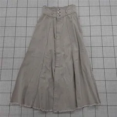 ◇ Θ ページボーイ PAGEBOY PB150054TS コットンフレアスカート グレー系 レディース M E  【1510240005387】のサムネイル