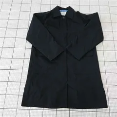 ◇ ⊇ コーエン coen ステンカラーコート ブラック系 メンズ Mサイズ E  【1510240006438】