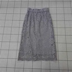 ◇ ⊂ ミッシュマッシュ MISCH MASCH レースタイトスカート Sサイズ ラベンダー系 レディース E  【1510240006377】